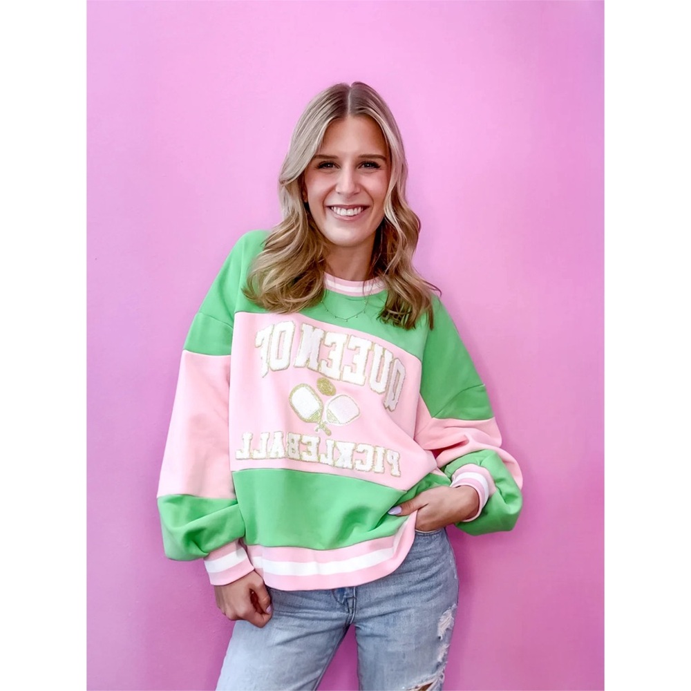 Queen of Sparkles | Pickleball Sweatshirt.